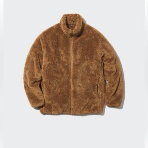 UNIQLO sherpa teddy jacket